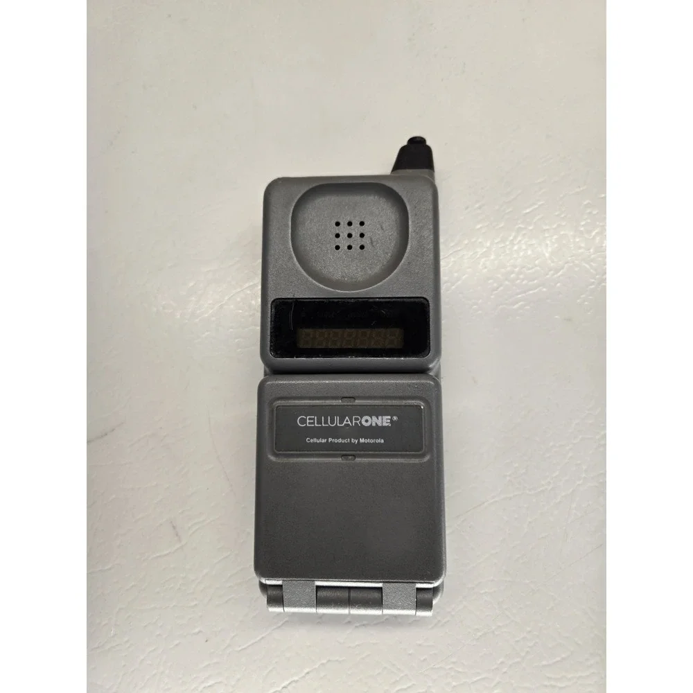 Vtg 90's Motorola Digital Personal Communicator Original Flip Phone Mobile Brick